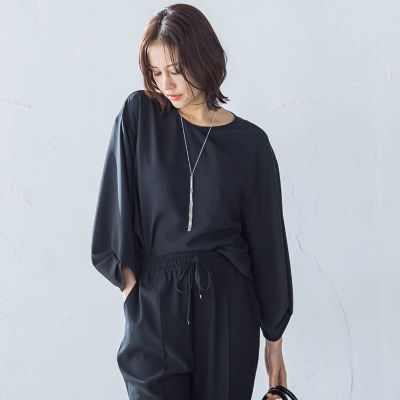 キレイ×リラックス　アムンゼンブラウス≪手洗い可能≫