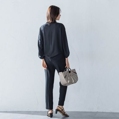キレイ×リラックス　アムンゼンブラウス≪手洗い可能≫
