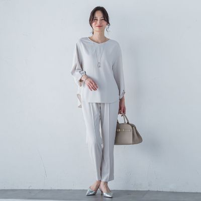 キレイ×リラックス　アムンゼンブラウス≪手洗い可能≫