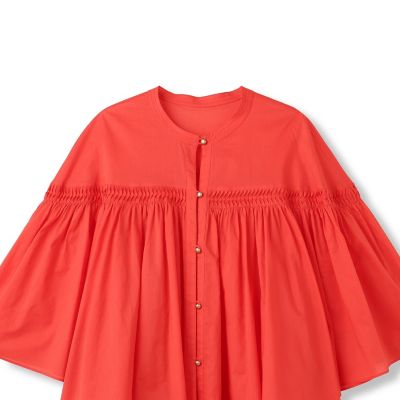 ピンタックｃｏｔｔｏｎブラウス≪洗濯機で洗える≫