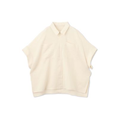 【一部店舗限定販売】ミニマルシャツライクプルオーバー≪手洗い可能≫