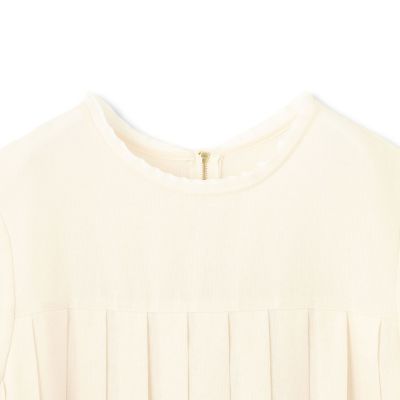 【一部店舗限定販売】フロントタックフレンチブラウス≪手洗い可能≫