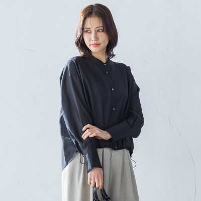 ＜LAUTREAMONT (Women)＞シアードロストシャツ≪洗濯機で洗える≫