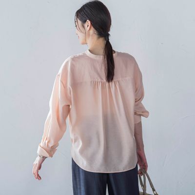ランダムドットプリントブラウス≪洗濯機で洗える≫ | LAUTREAMONT 
