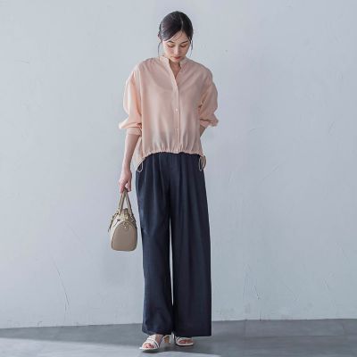 LAUTREAMONT / ロートレアモン シアードロストシャツ≪洗濯機で洗える≫ シアードロストシャツ≪洗濯機で洗える≫ | LAUTREAMONT（ロート