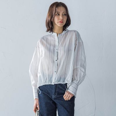 ＜LAUTREAMONT (Women)＞シアードロストシャツ≪洗濯機で洗える≫