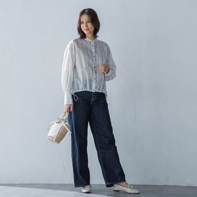 袖レーススキッパーシャツ | Droite lautreamont（ドロワット