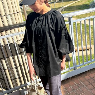 【ＷＥＢ限定】コットンボイルブラウス≪手洗い可能≫