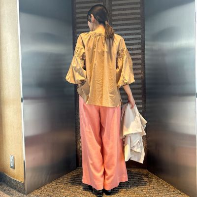 【ＷＥＢ限定】コットンボイルブラウス≪手洗い可能≫