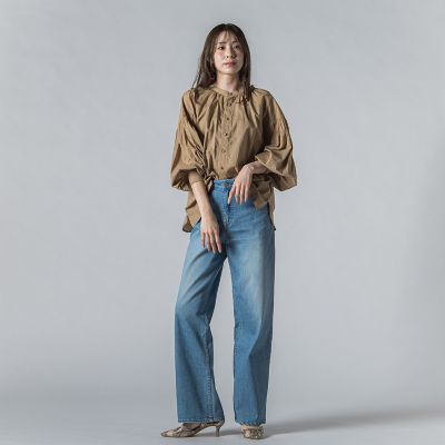 【ＷＥＢ限定】コットンボイルブラウス≪手洗い可能≫