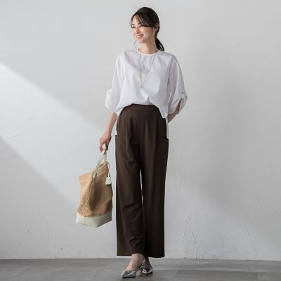 【ＷＥＢ限定】クールマックスサッカーブラウス≪洗濯機で洗える≫