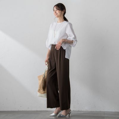 【ＷＥＢ限定】クールマックスサッカーブラウス≪洗濯機で洗える≫