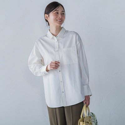 【ＷＥＢ限定】極上ライトデニムシャツ≪洗濯機で洗える≫