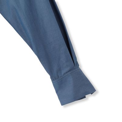 【ＷＥＢ限定】極上ライトデニムシャツ≪洗濯機で洗える≫