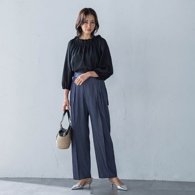 2WAYオフショルダーブラウス≪洗濯機で洗える