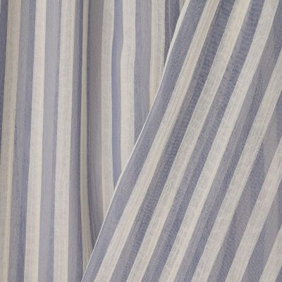 【ＷＥＢ限定】シアーストライプクルーネックブラウス≪手洗い可能≫