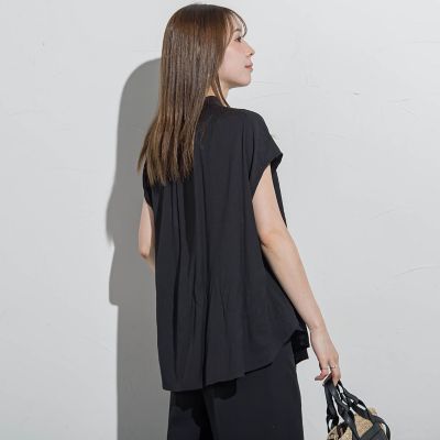 【ＷＥＢ限定】ＴＲスバンブラウス≪手洗い可能≫