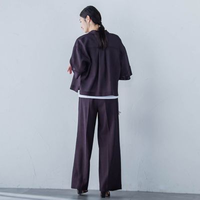 エアブリーズクロップドシャツ≪洗濯機で洗える≫