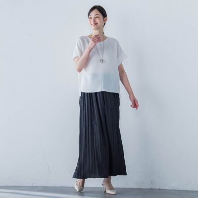 エアブリーズＴブラウス≪手洗い可能≫