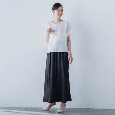 エアブリーズＴブラウス≪手洗い可能≫