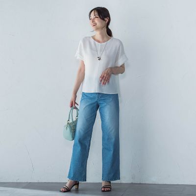 エアブリーズＴブラウス≪手洗い可能≫