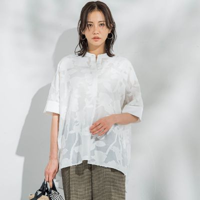 シアージャガードブラウス≪手洗い可能≫ | LAUTREAMONT (Women