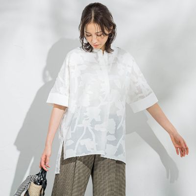 シアージャガードブラウス≪手洗い可能≫ | LAUTREAMONT (Women