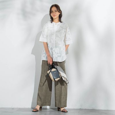 LAUTREAMONT / ロートレアモン シアージャガードブラウス≪手洗い可能≫ シアージャガードブラウス≪手洗い可能≫ | LAUTREAMONT（ロート