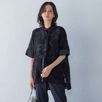 シアージャガードブラウス≪手洗い可能≫ | LAUTREAMONT (Women