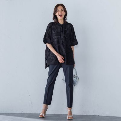 LAUTREAMONT / ロートレアモン シアージャガードブラウス≪手洗い可能≫ シアージャガードブラウス≪手洗い可能≫ | LAUTREAMONT（ロート