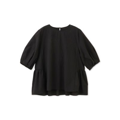 サッカーペプラムブラウス≪手洗い可能≫