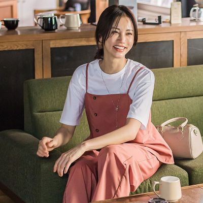 ＜LAUTREAMONT (Women)＞アシメラップキャミブラウス≪セットアップ対応／洗濯機で洗える≫