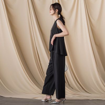 キレイ×リラックス　ペプラムブラウス≪洗濯機で洗える≫