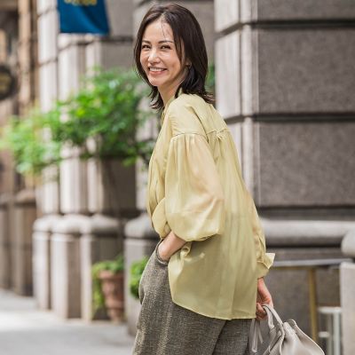 ブラウス シャツ ブライトシアータックブラウス「手洗い可能」 レディース ketty｜ブライトシアータックブラウス≪手洗い可能≫ | Rakuten