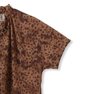 レオパードプリントブラウス≪洗濯機で洗える≫ | LAUTREAMONT (Women