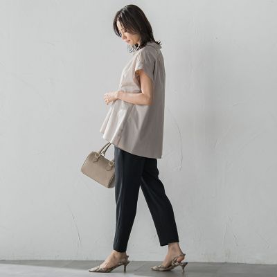 タイプライターペプラムブラウス≪洗濯機で洗える≫ | LAUTREAMONT