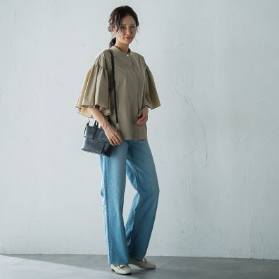 LAUTREAMONT / ロートレアモン ラッフルシアーブラウス≪洗濯機で洗える≫ ラッフルシアーブラウス≪洗濯機で洗える≫ | LAUTREAMONT