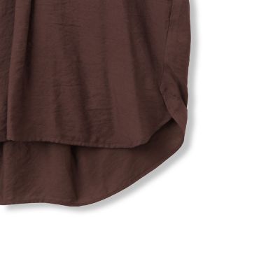 【ＷＥＢ限定】スラブクロスＶネックブラウス　≪手洗い可能≫