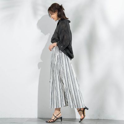 WEB限定】ラミーシャツブラウス≪洗濯機で洗える≫ | LAUTREAMONT