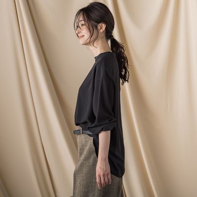 試着のみ【エッセンロートレアモン】バックリボンブラウス バックリボンブラウス | ESSEN. LAUTREAMONT（Women）/エッセン