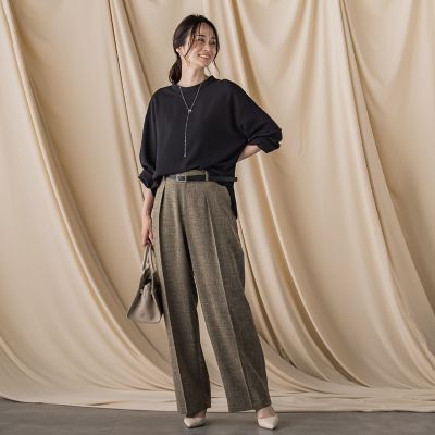 ≪シリーズ累計2万枚突破！≫【涼・美・楽】スタンドカラーブラウス