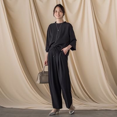 ≪シリーズ累計2万枚突破！≫【涼・美・楽】スタンドカラーブラウス