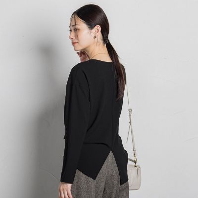 LAUTREAMONT (Women)/ロートレアモン ノルディスジョーゼットブラウス 04ブラック トップス【三越伊勢丹/公式】