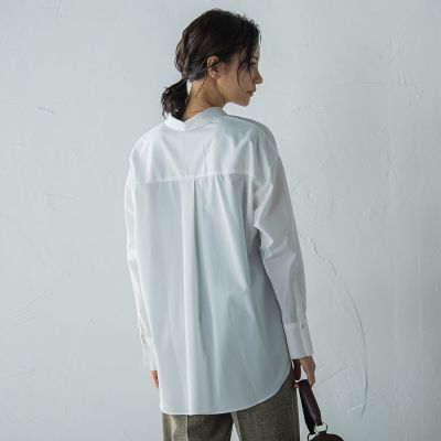 オーバーサイズシャツブラウス ≪洗濯機で洗える≫ | LAUTREAMONT