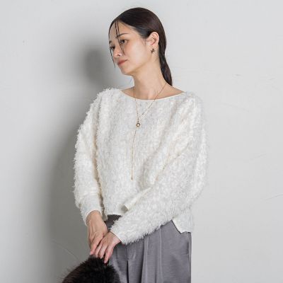 LAUTREAMONT (Women)/ロートレアモン エディター東原妙子 × LAUTREAMONT /フェザージャカードブラウス 01ホワイト トップス【三越伊勢丹/公式】