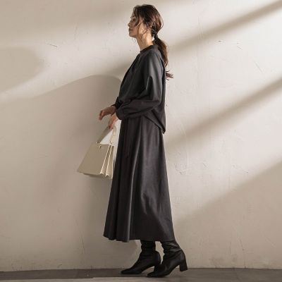 【LAUTREAMONT】25AW 3113-59002 ウールブレンドストレッチ長袖ブラウス LAUTREAMONT - 【LAUTREAMONT】25AW 3113-59002 ウールブレンド