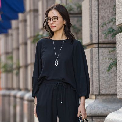 ＜LAUTREAMONT (Women)＞【涼・美・楽】デザインスリーブブラウス