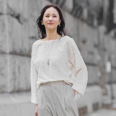 ＜LAUTREAMONT (Women)＞カットジャカードブラウス