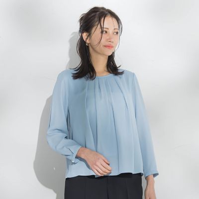 WEB限定】こっそり暖かシフォンブラウス | LAUTREAMONT (Women