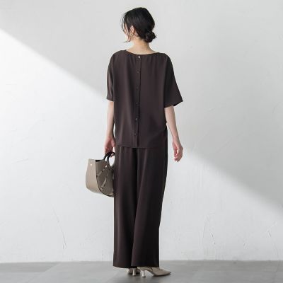 ≪シリーズ累計2万枚突破！≫【涼・美・楽】Vネックブラウス